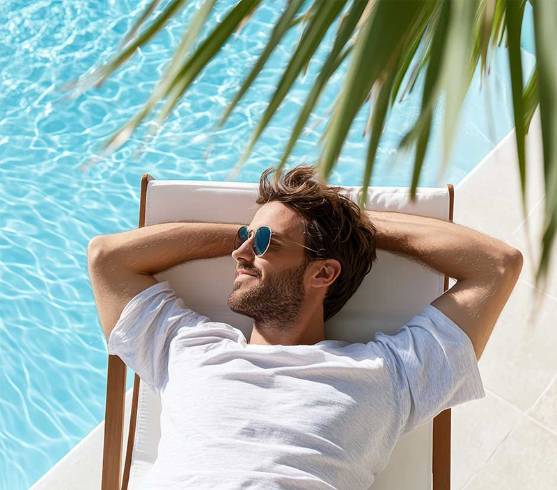 リラクゼーションと睡眠の質を促進します