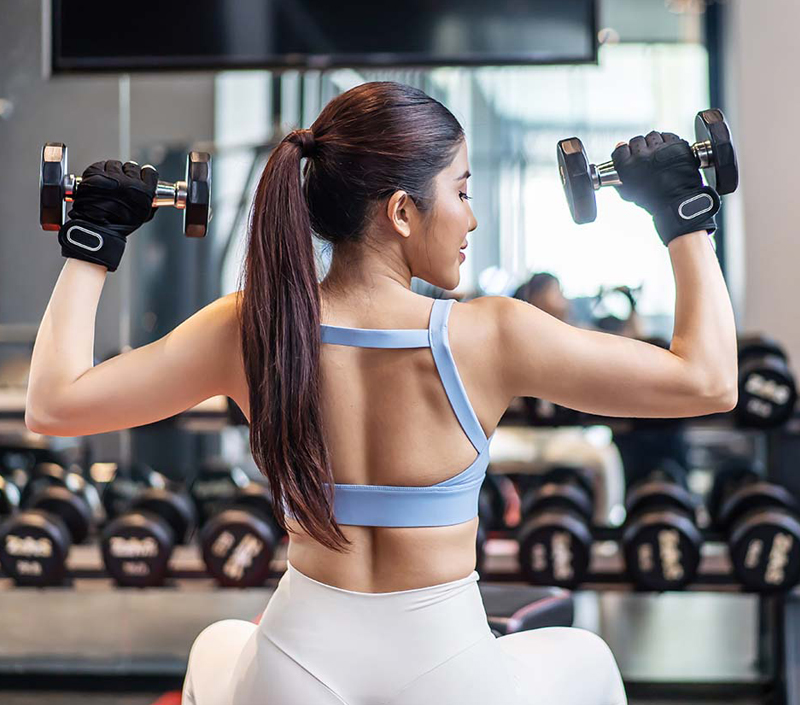 筋肉の疲労を減らし、リーンマスを維持します